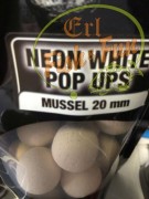 Pelzer Baits Neo White Pop Ups Mussel 20 mm