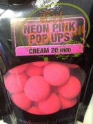 Pelzer Baits Neo Pink Pop Ups Cream 20 mm