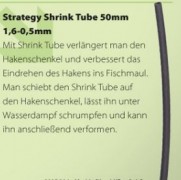 Strategy Shrink Tube Schrumpfschlauch 1.6>0.5mm 50mm 8stk