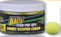 Strategy Baits Fluo PopUp 20mm Sweet Scopex Cream